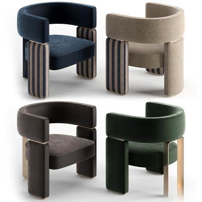 现代单人沙发 沙发椅 扶手椅 椅子 单椅